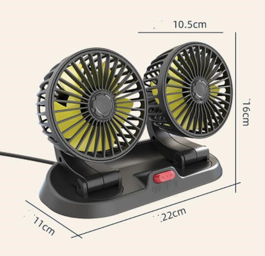 F410 Double Head Folding Fan | Kalsten