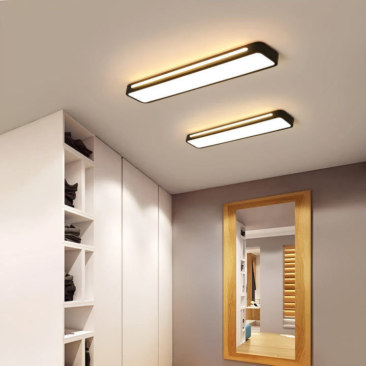 Rectangular Ceiling Light – Clear Lines & Modern Design | Perfect for Living Room and Dining Area | Kalsten