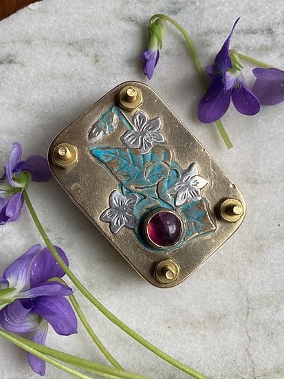 Kalsten | Mini Flower Press | Compact Botanical Keepsake Maker | Portable Craft Tool