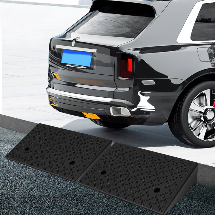2 Piece Curb Ramp Rubber Access Ramp 3T | Kalsten