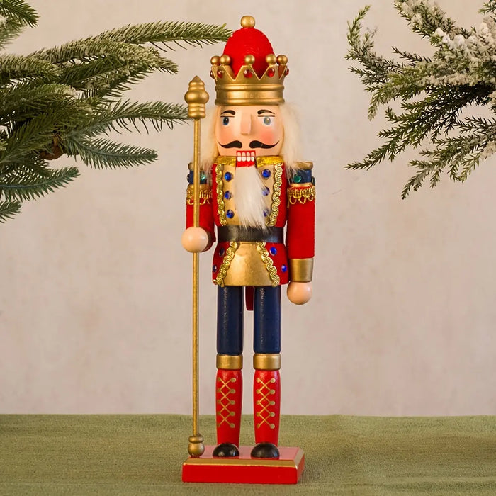 Kalsten | NutcrackerJoy - Wooden Nutcracker Soldier Figure for Timeless Christmas Charm