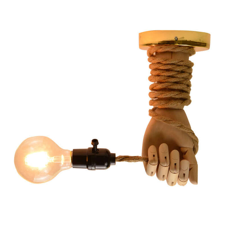 Wooden Bedside Wall Lamp Led European Creative Indoor Light | Kalsten