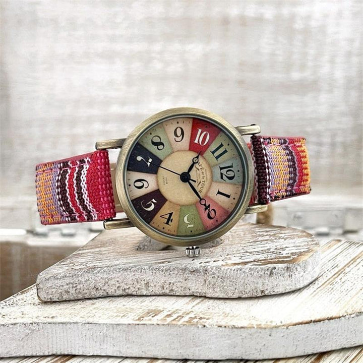 Kalsten | Watches with multicolored rainbow pattern