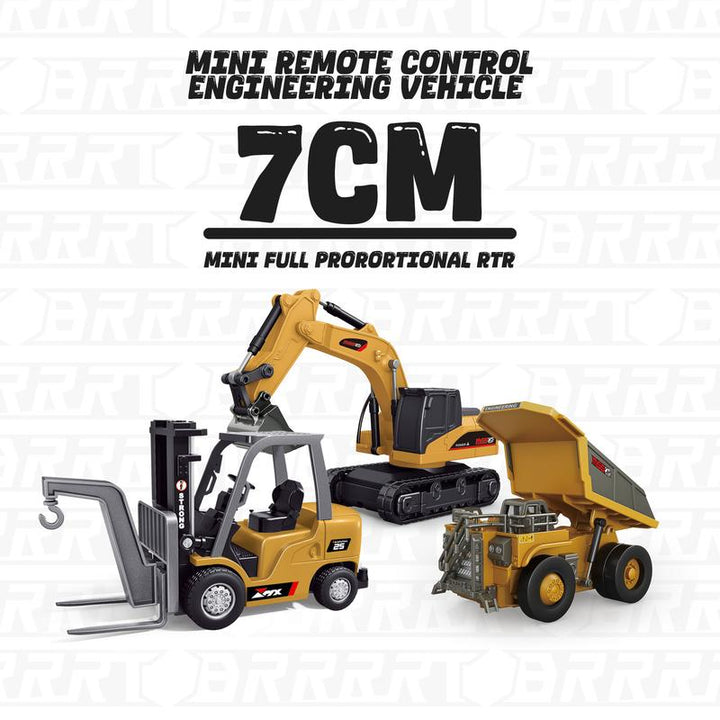 Kalsten | BuildMaster Mini RC Set | Fun construction vehicles for endless play adventures
