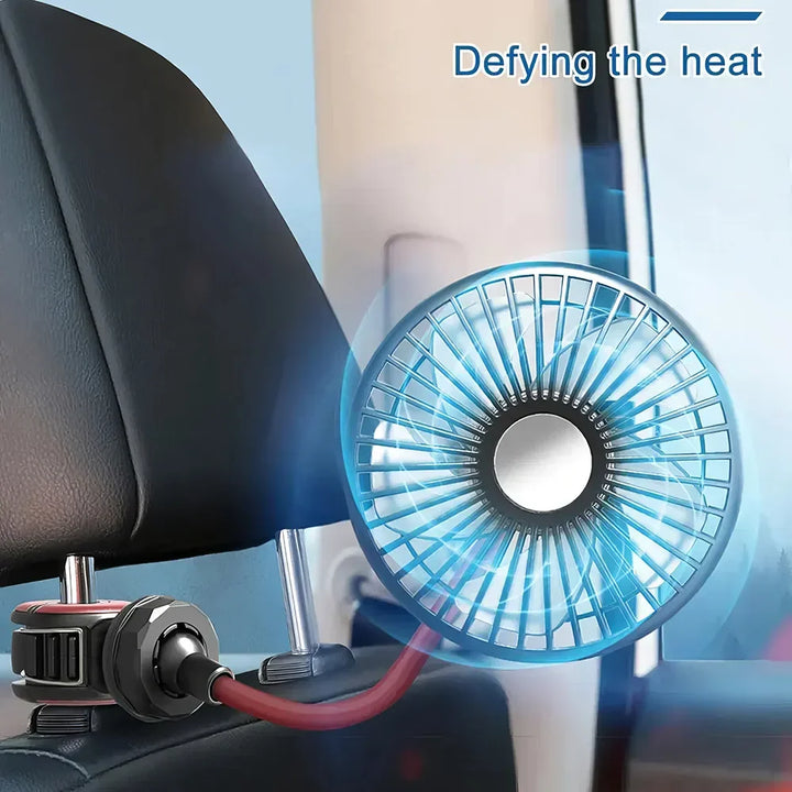 Multidirectional Car Back Seat Fan | Kalsten
