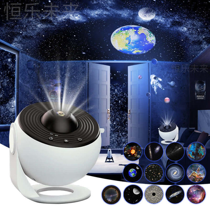 Night Light Galaxy Projector Starry Sky Projector 360 Rotate Planetarium Lamp For Kids Bedroom Valentines Day Gift Wedding Deco | Kalsten