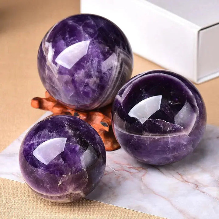 MagiSphere Amethyst Sphere — Gives your space pure elegance and visible emotions | Kalsten
