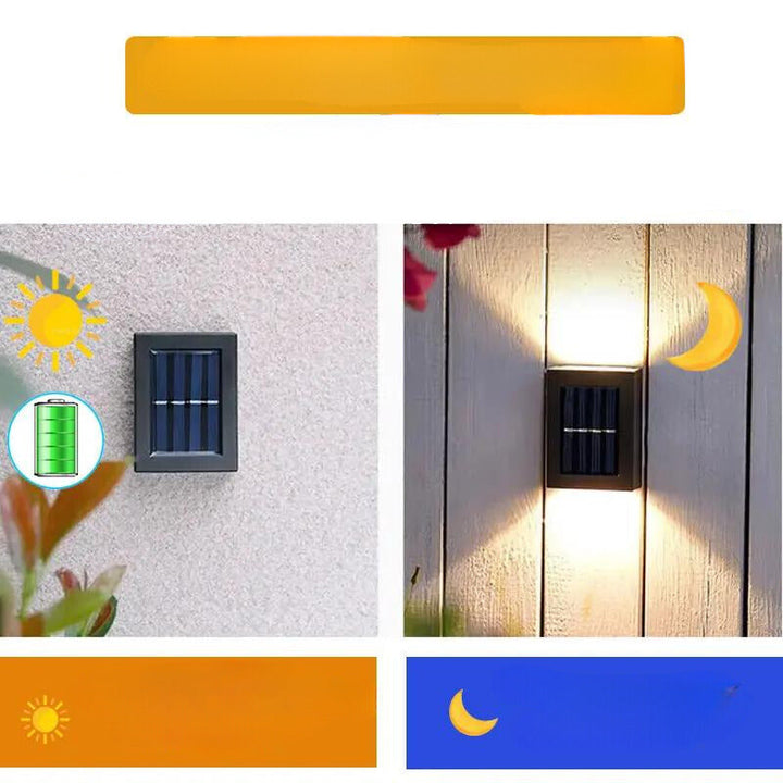 Solar Garden Fence Wall Lamp Kalsten