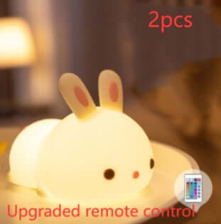 New Year'S Gift Rabbit Silicone Lamp Pat Feeding Creative Night Light Children'S Toys | Kalsten