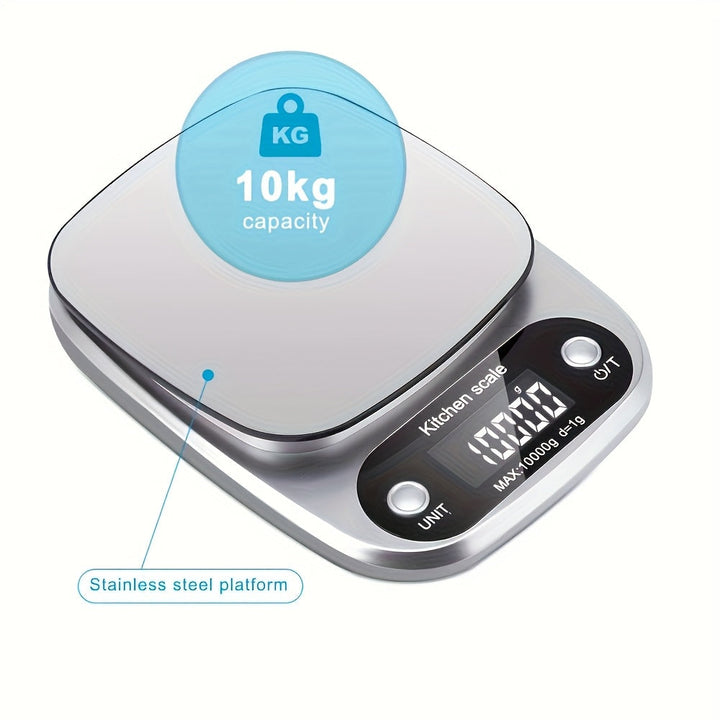 Digital kitchen scale stainless steel | Kalsten
