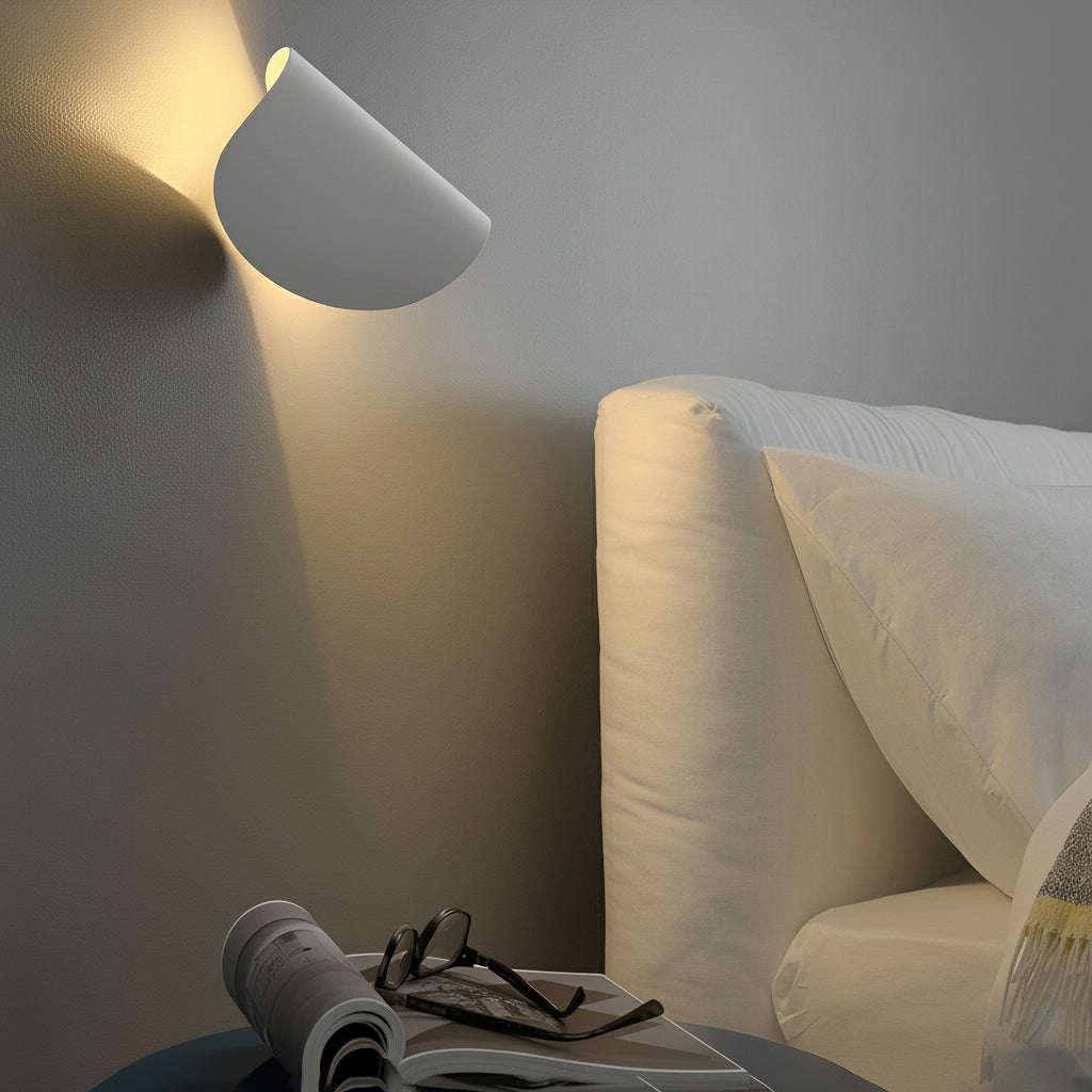 LED Wall Sconce – Nordic Adjustable 180° Swivel Metal Iron (E27 E26 & 16x19cm) | Kalsten