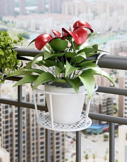 VerdaLift Plant Hanging Shelf — Finally rock-solid support for your balcony dreams | Kalsten
