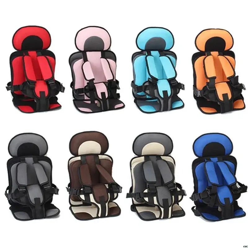 Kalsten | Portable Child Travel Car Seat | Foldable Safety Booster with 5-Point Harness | Ages 0–12 Years