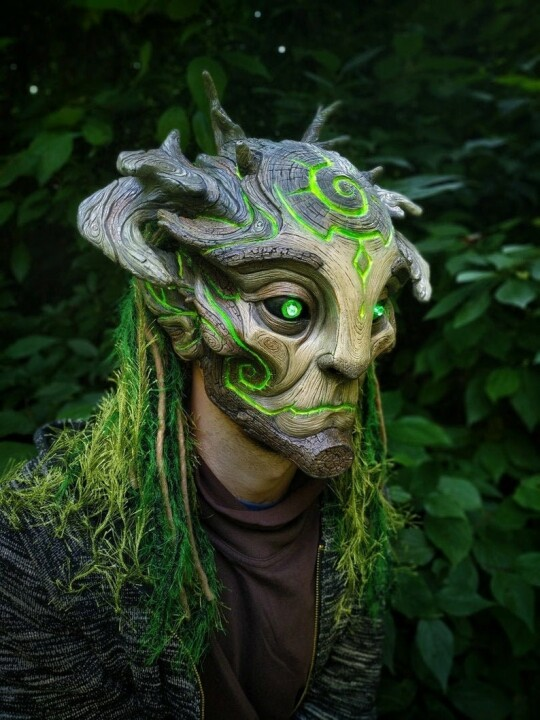 Kalsten | Green Man Forest Spirit Mask Costume Accessories Masks