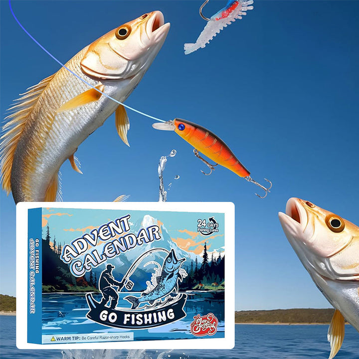 24-Day Fishing Rod Advent Calendar
