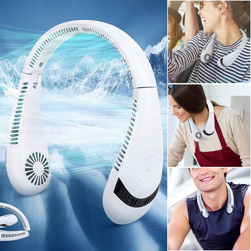 Rechargeable Bladeless Portable Neck Fan | Kalsten