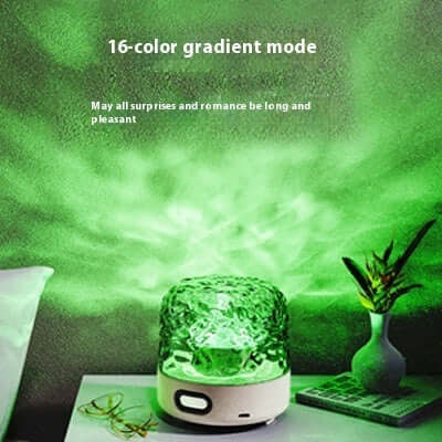 Bedroom Audio Water Ripple Ambience High-grade Starry Sky Projection Night Light | Kalsten