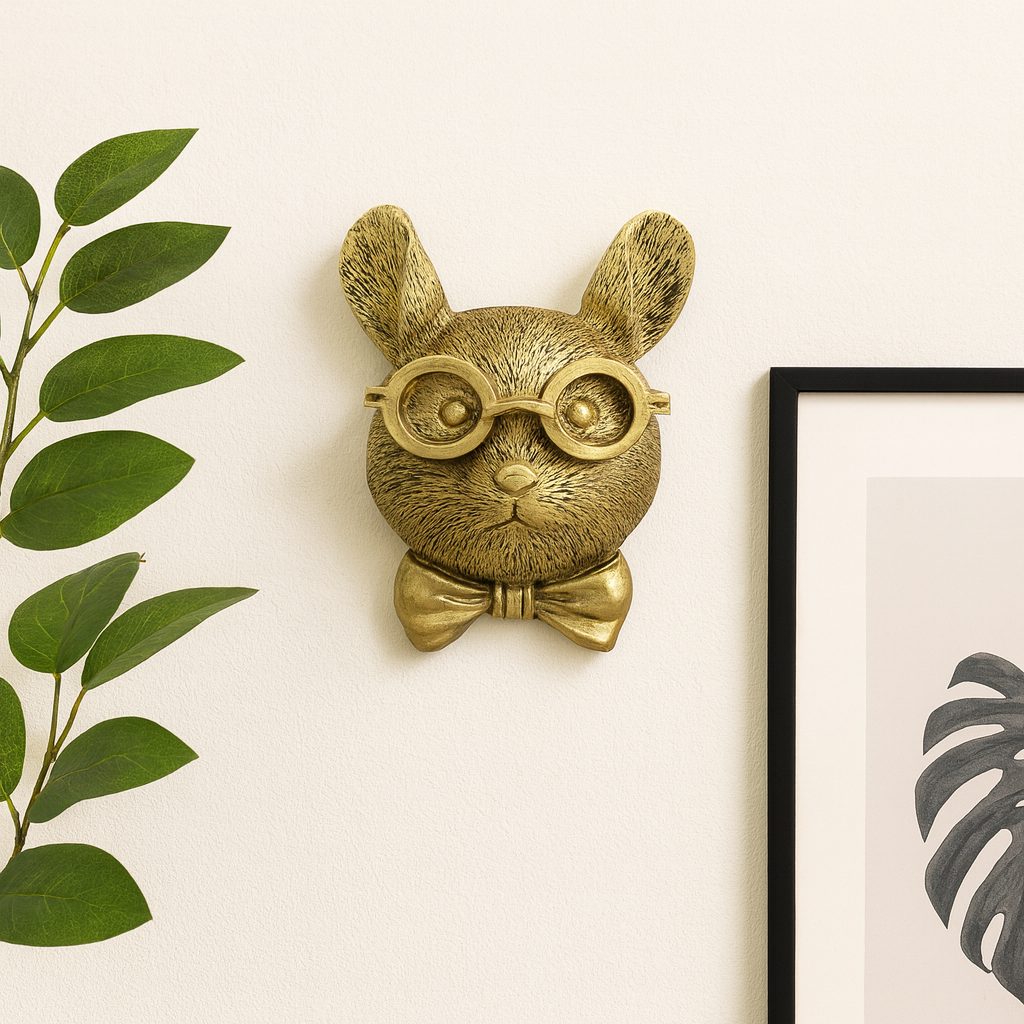 Kalsten | Wall Art Vintage Resin Animal Head Sculpture