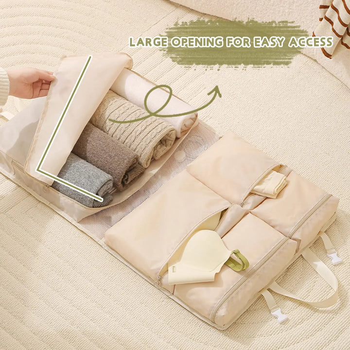 Kalsten | Packwonder Hanging Travel Bag | Compact & Foldable | With Multiple Compartments | Stylish Organizer