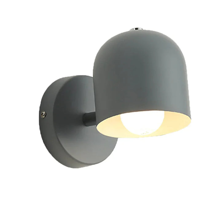 Modern Simple Iron Art Wall Light – E27 Bedside Lamp for Bedroom, Living Room, and Stairway | Kalsten
