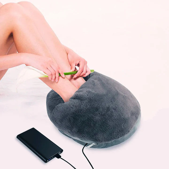 Kalsten | WarmNest XL Electric Foot Warmer – Plush Comfort & Adjustable Heat