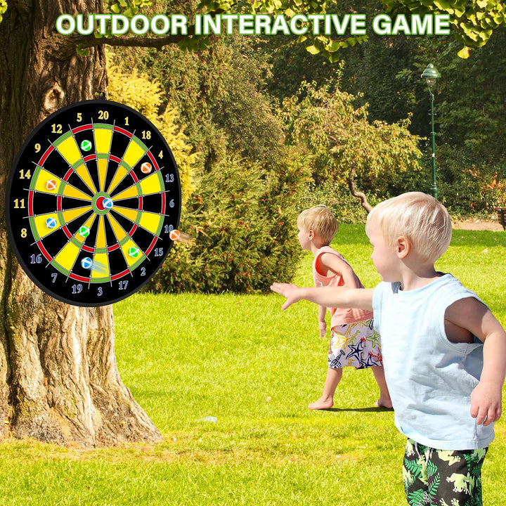 Large Double-Sided Dartboard for Kids – Play, Learn and Relax Kalsten
