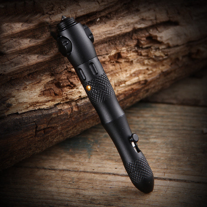 Kalsten | Multi-function EDC Pen, with Window Breaker, Light & Spinner
