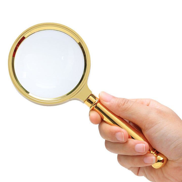 Kalsten | 6X Magnifying Glass, Ideal for Reading Small Prints, Map, Newspaper, Magazine, and More