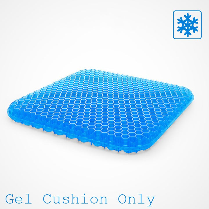 Portable Cooling Gel Seat Cushion, with Non-Slip Cover, for Car, Office Chair, Wheelchair & More | Kalsten