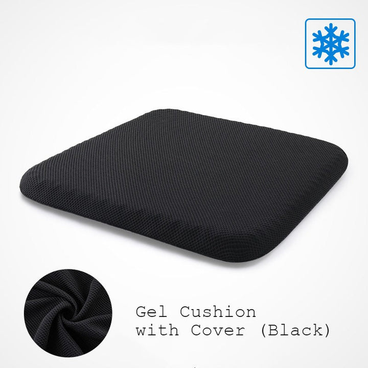 Portable Cooling Gel Seat Cushion, with Non-Slip Cover, for Car, Office Chair, Wheelchair & More | Kalsten