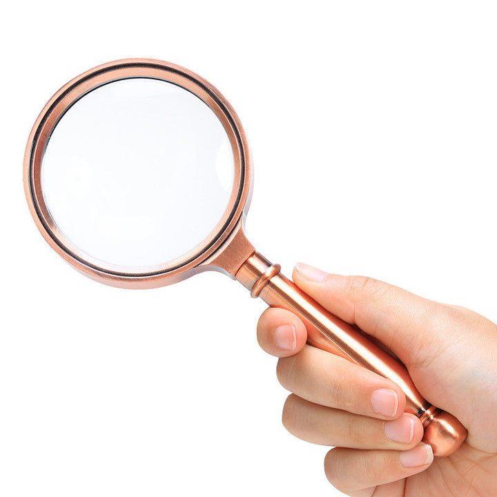 Kalsten | 6X Magnifying Glass, Ideal for Reading Small Prints, Map, Newspaper, Magazine, and More