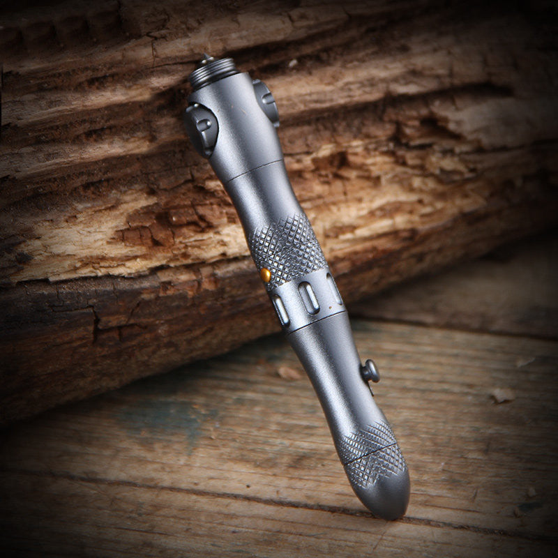 Kalsten | Multi-function EDC Pen, with Window Breaker, Light & Spinner