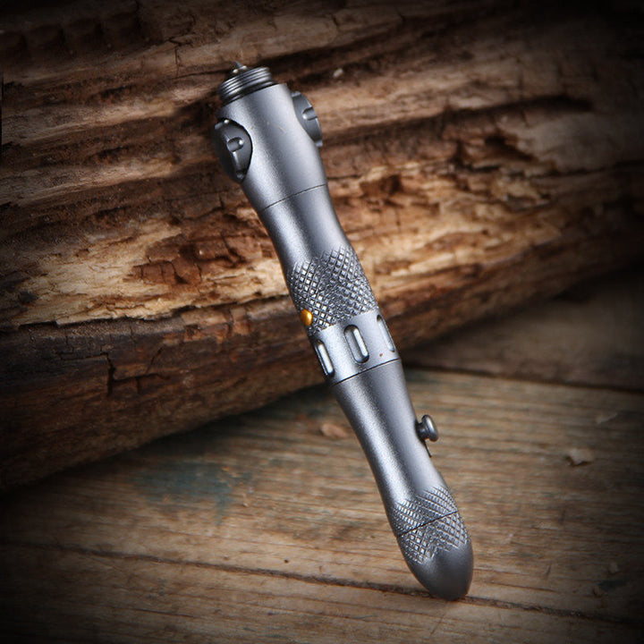 Kalsten | Multi-function EDC Pen, with Window Breaker, Light & Spinner