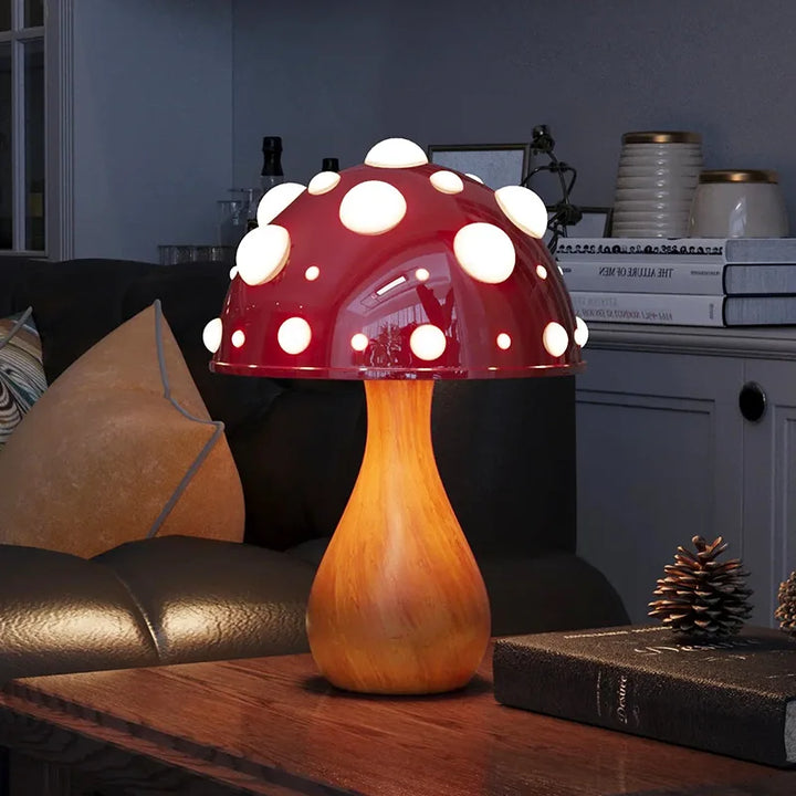 Tricolored Mushroom Warm Light Atmosphere Lamp | Kalsten