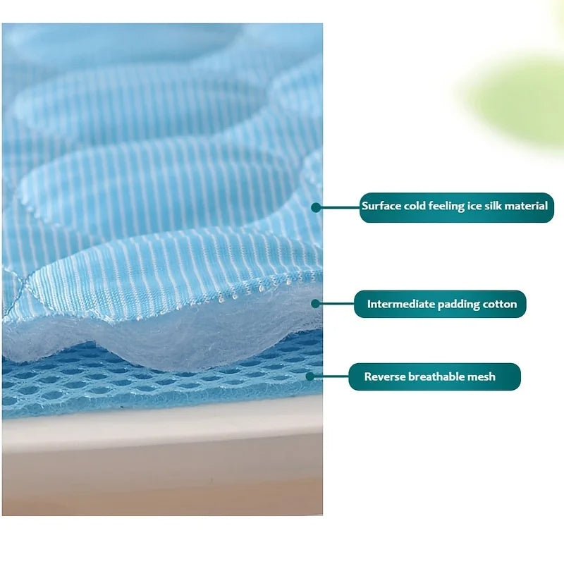 Extra Large Dog Cooling Mat | Summer Pet Bed for Small & Big Dogs | Durable Blanket for Cats & Sofa Protection - Ice Pad Blanket | Kalsten