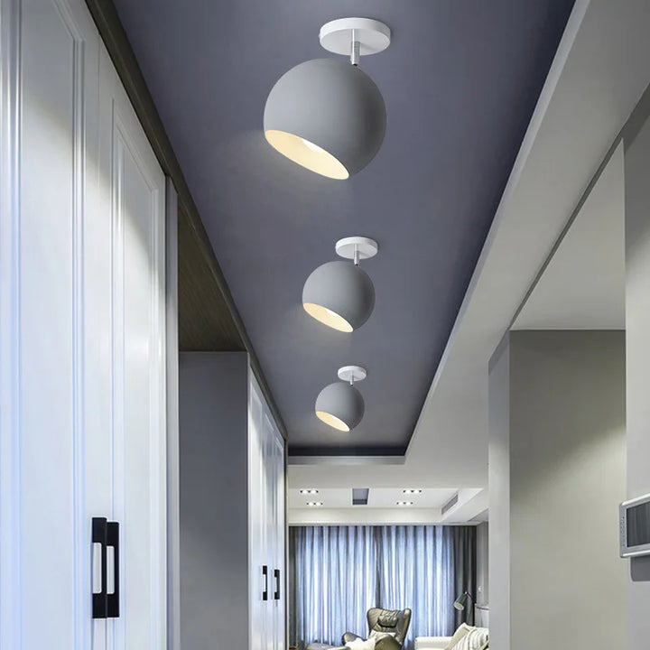 Modern Nordic Ceiling Light – LED Ceiling Lamp for Aisle, Balcony, Kitchen, and Staircase | Kalsten