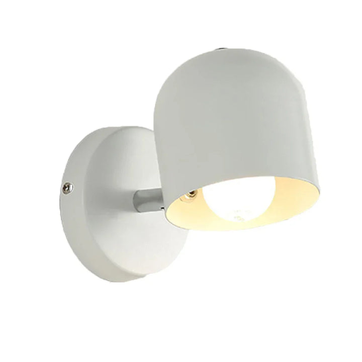 Modern Simple Iron Art Wall Light – E27 Bedside Lamp for Bedroom, Living Room, and Stairway | Kalsten