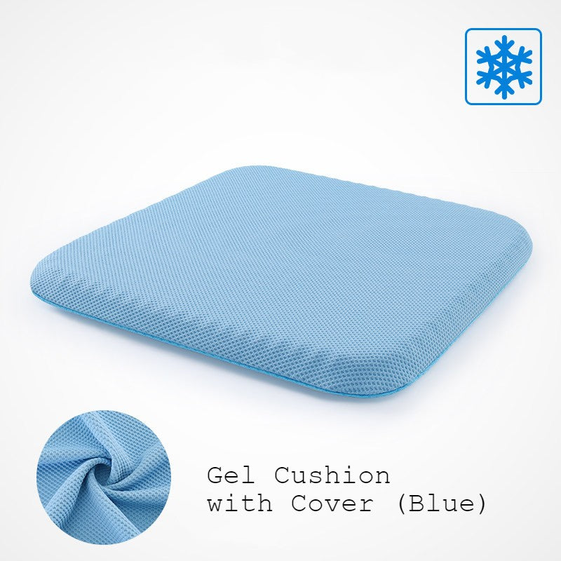 Portable Cooling Gel Seat Cushion, with Non-Slip Cover, for Car, Office Chair, Wheelchair & More | Kalsten