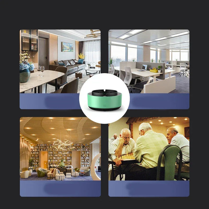 Kalsten | Smoke Eliminator Electronic Ashtray Air Purifier - Home Office