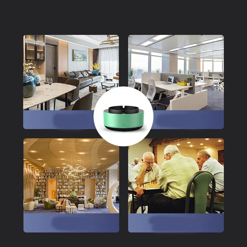 Brehn | Smoke Eliminator Electronic Ashtray Air Purifier - Home Office