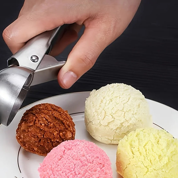 Kalsten | Scoop Ice Cream Scoop Stainless Steel | Robust & Dishwasher Safe | For small & large scoops | Smooth Handle