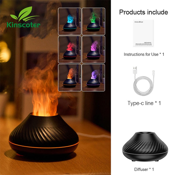 Luminous Volcano USB Humidifier Lamp | Kalsten