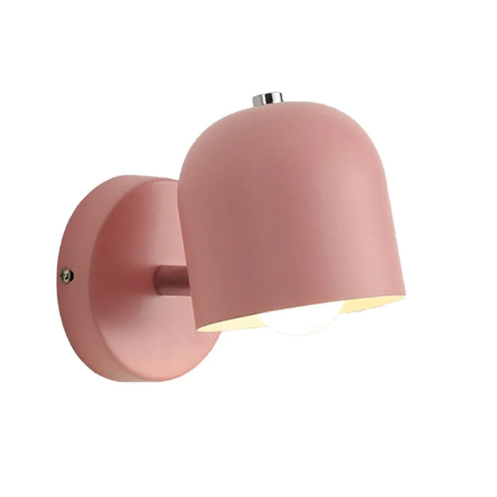 Modern Simple Iron Art Wall Light – E27 Bedside Lamp for Bedroom, Living Room, and Stairway | Kalsten