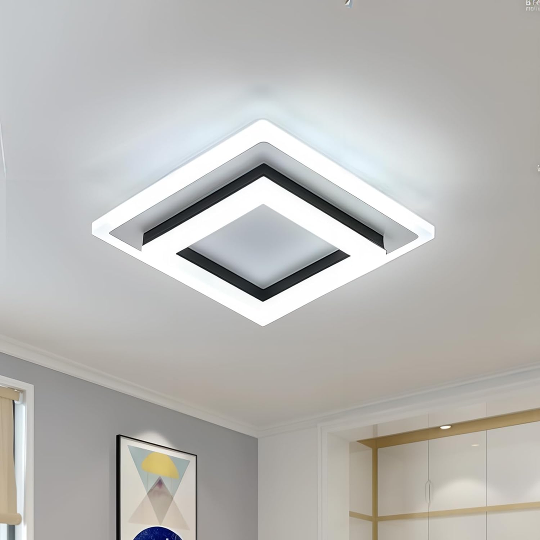 Square LED Ceiling Light for Modern Homes