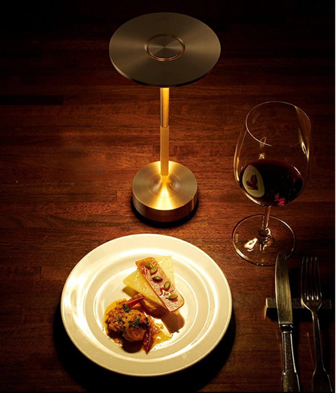 ClarityGlow Luxe Edition | Wireless LED Table Lamp | Kalsten