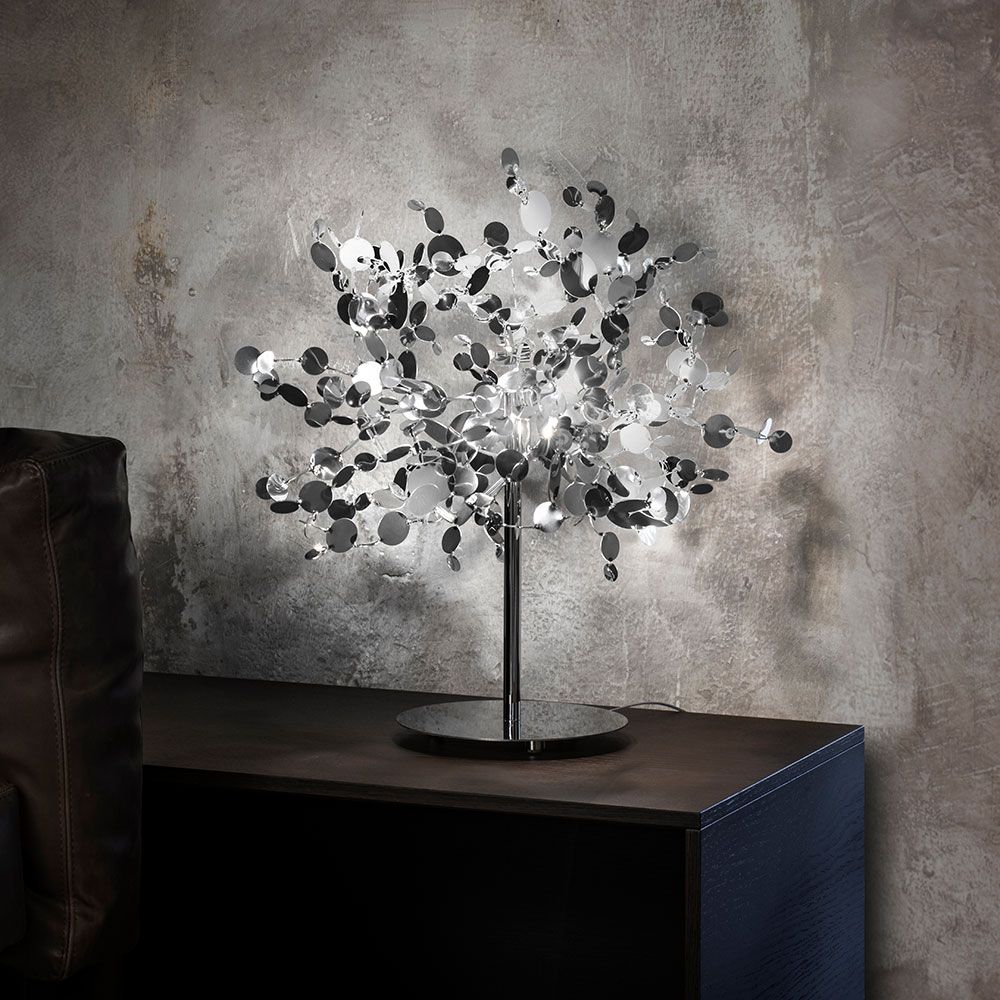 Modern Metal Cluster Nightstand Lamp