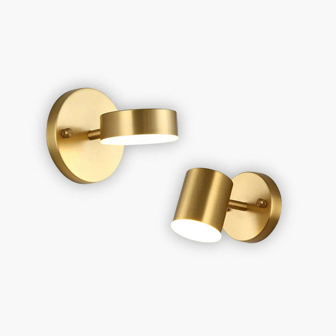 Elegant Scandinavian Copper LED Wall Lamps for Stylish Lighting Kalsten