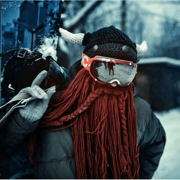 Kalsten | The Legendary Barbarian Beard Beanie - VikingX