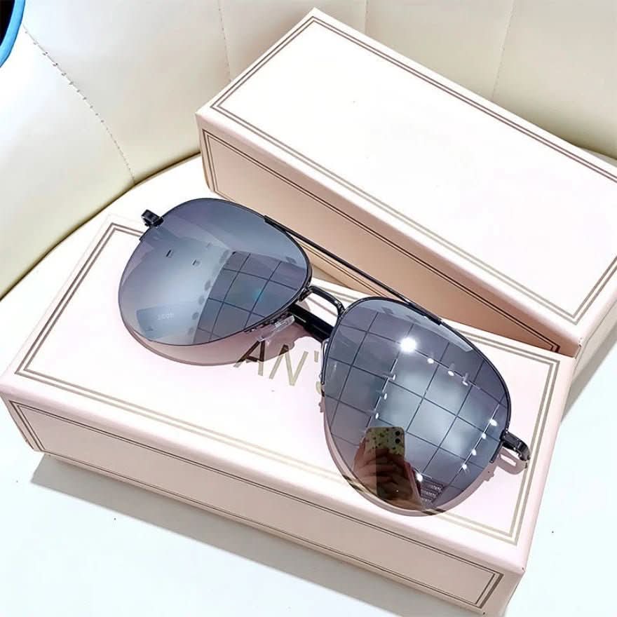 Pilot sunglasses for men with gradient lenses UV400 | Kalsten