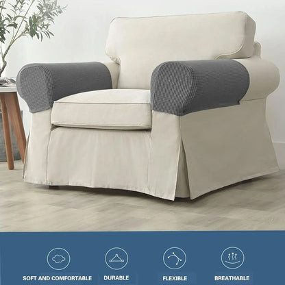 BowLift | 2-piece waterproof armrest covers with jacquard design